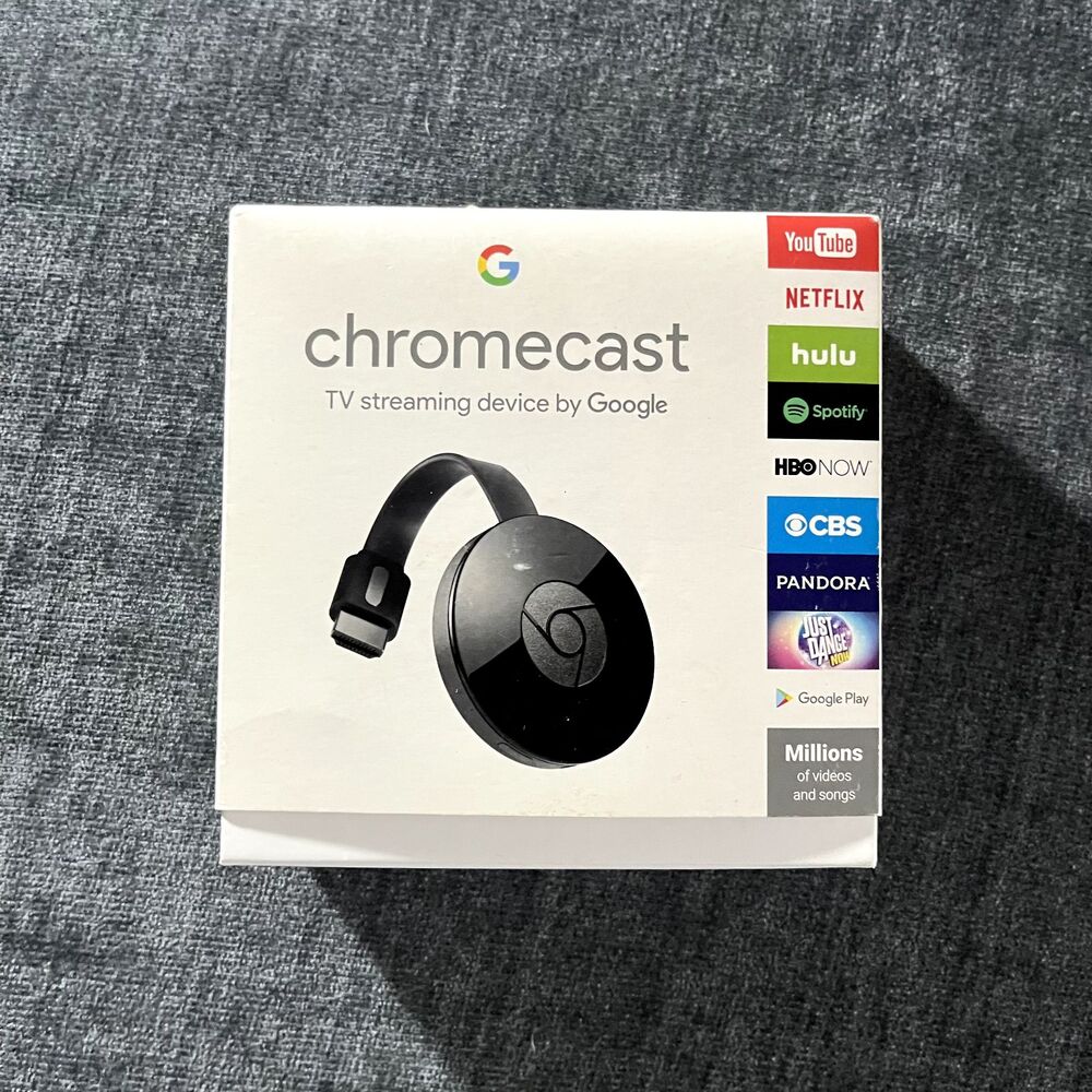 Google Chromecast (2nd Generation) HD Media Streamer Black
